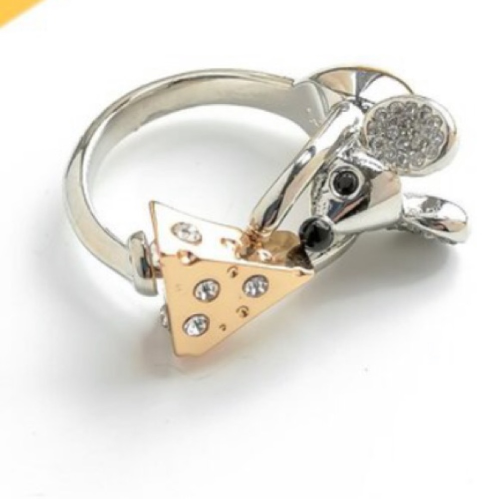 Kate Spade Year of the Rat Ring 🐭 🧀 - Picture 4 of 7